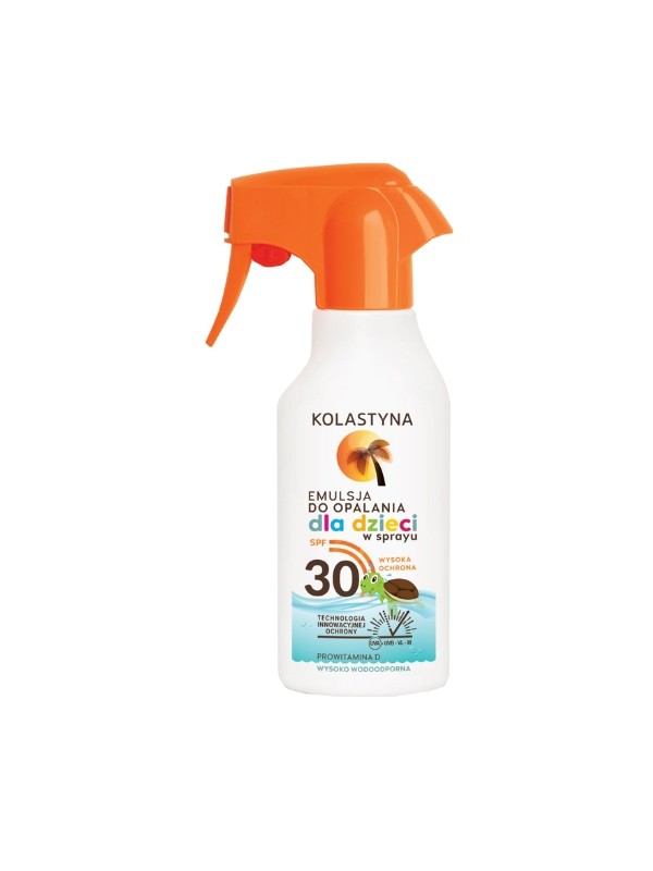 Kolastyna Zonnebrandemulsie voor kinderen in spray SPF30 200 ml
