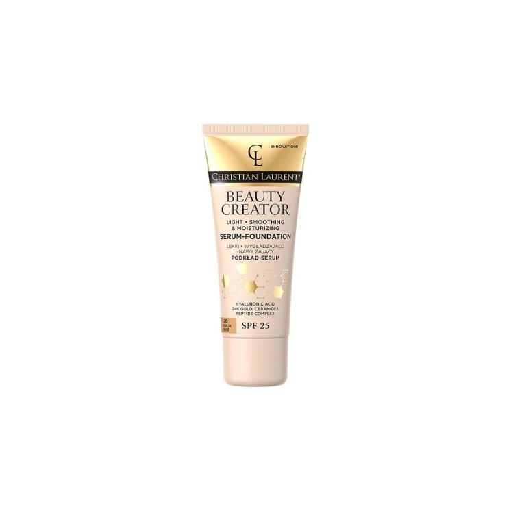 Eveline Christian Laurent Beauty Creator Fond de Teint-Sérum Lumière SPF25 /20/ Vanilla Beige 30 ml