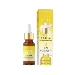 Sérum Eveline Super Duet pour les taches pigmentaires Vitamine C 15 % 18 ml