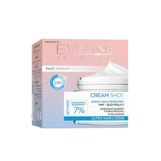 Eveline Cream Shot ultra moisturizing Face cream 7% Barrier concentrate 50 ml