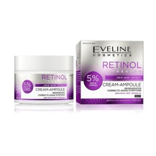 Eveline Retinol Therapy "New Skin" Effect Regenererende gezichtscrème ampul 50 ml