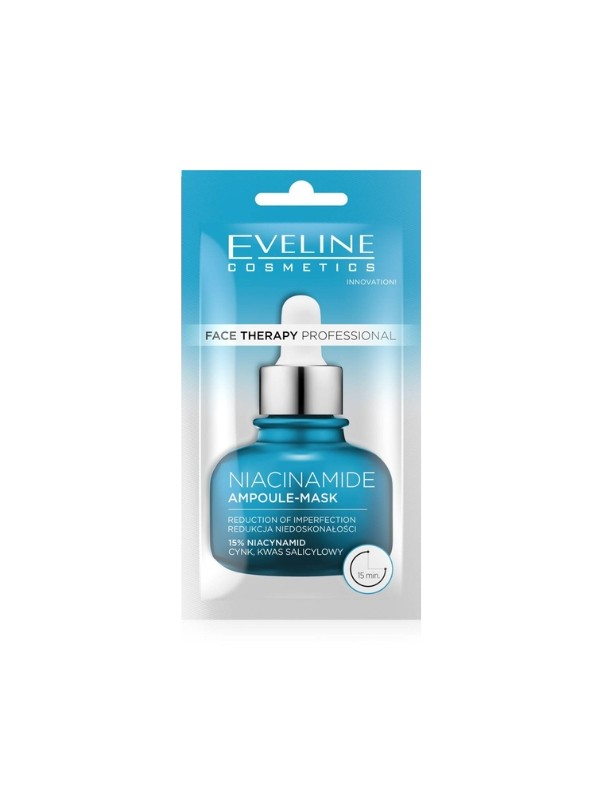 Eveline Face Therapy Professional Gesichtsmaske-Ampulle mit Niacinamid 8 ml