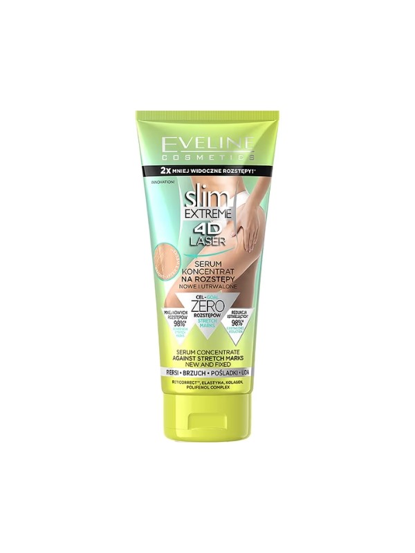 Eveline Slim Extreme 4D Serum - concentraat voor nieuwe en permanente striae 150 ml