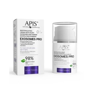 Apis Exosomes Pro Home Terapis біостимулюючий крем для обличчя з рослинними екзосомами 50 мл