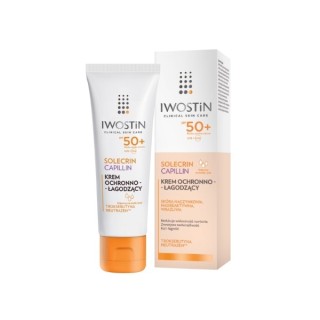 Iwostin Solecrin Capillin захисний і заспокійливий крем для обличчя SPF50 50 мл