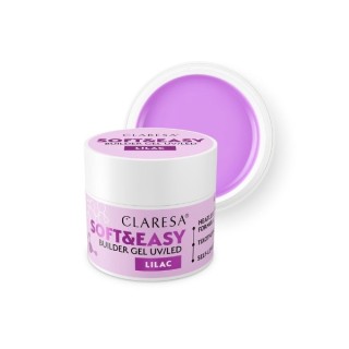 Гель для нарощування нігтів Claresa Soft & Easy Lilac 45 г