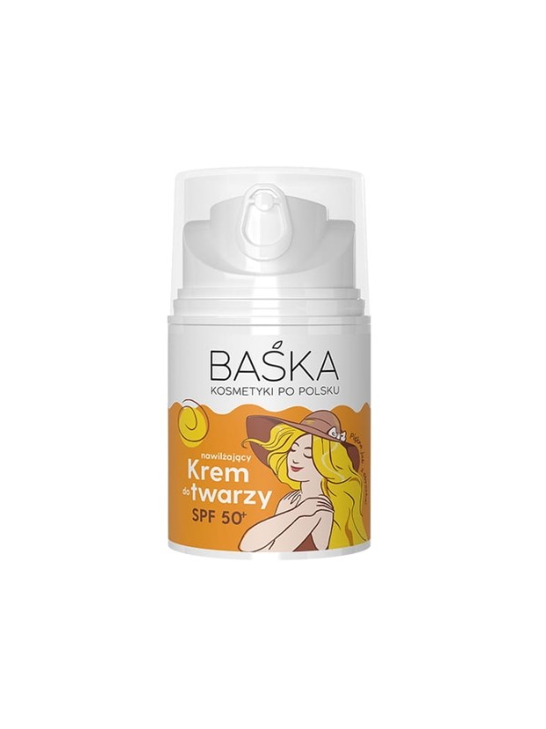 Baśka Moisturizing face cream SPF50 50 ml