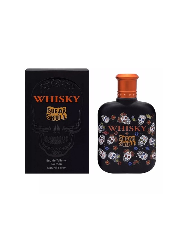 Evaflor Whiskey Sugar Skull Eau de Toilette für Herren 100 ml