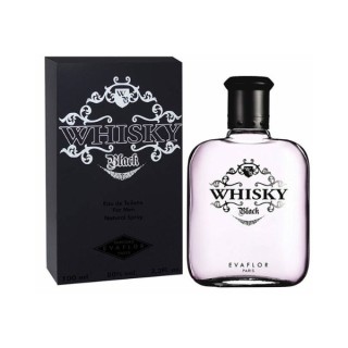 Evaflor Whiskey Man Black Eau de Toilette voor Mannen 100 ml