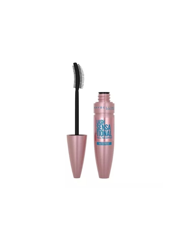 Maybelline Lash Sensational Mascara Waterproof водостійка туш Black 9. 5 мл