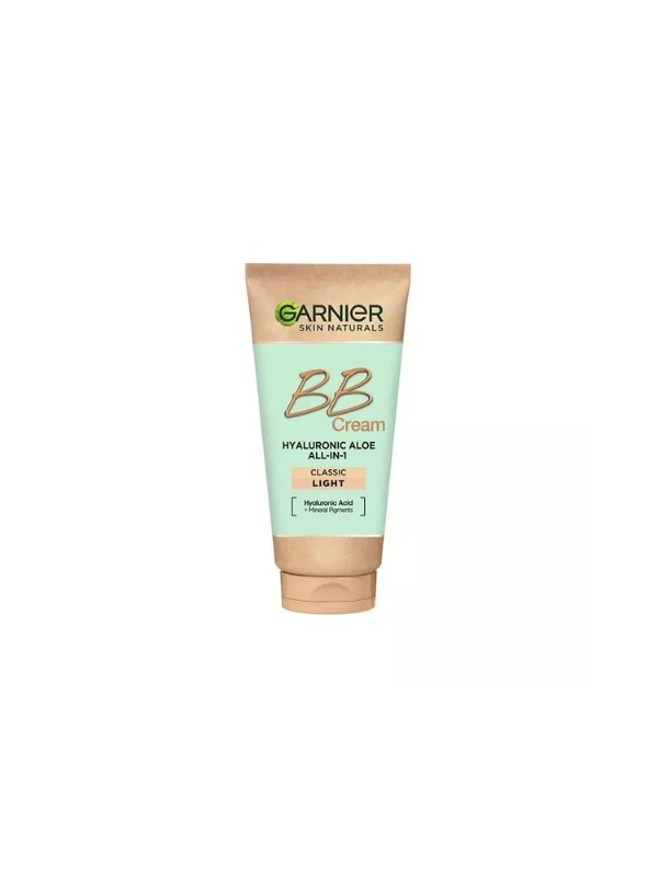 Garnier Hyaluronic Aloe All-In-1 BB Cream nawilżający krem BB do każdego typu skóry Jasny 50 ml