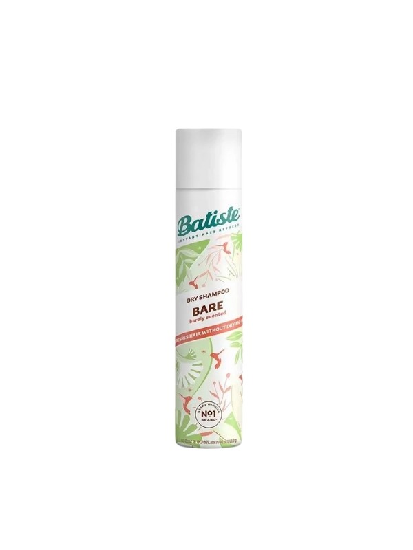 Batiste Bare kaum parfümiertes Shampoo für trockenes Haar, 200 ml