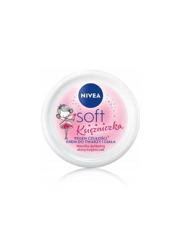 Nivea Інтенсивно зволожуючий дитячий крем Soft Princess 100 мл