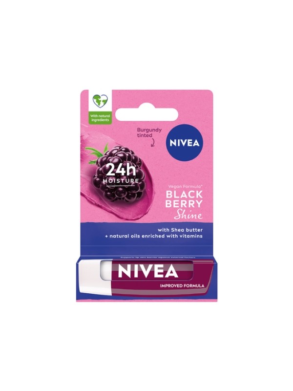 Nivea Blackberry Shine Pflegender Lippenstift 4,8 g