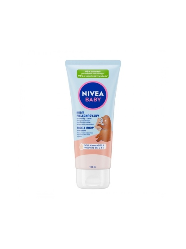 Доглядаючий крем Nivea Baby для обличчя та тіла 100 мл