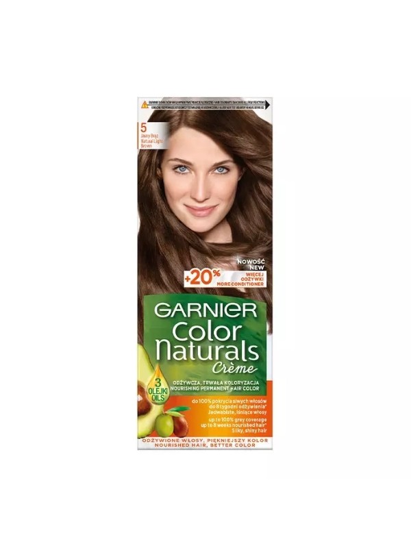 Фарба для волосся Garnier Color Naturals / 5 / Світло-русявий