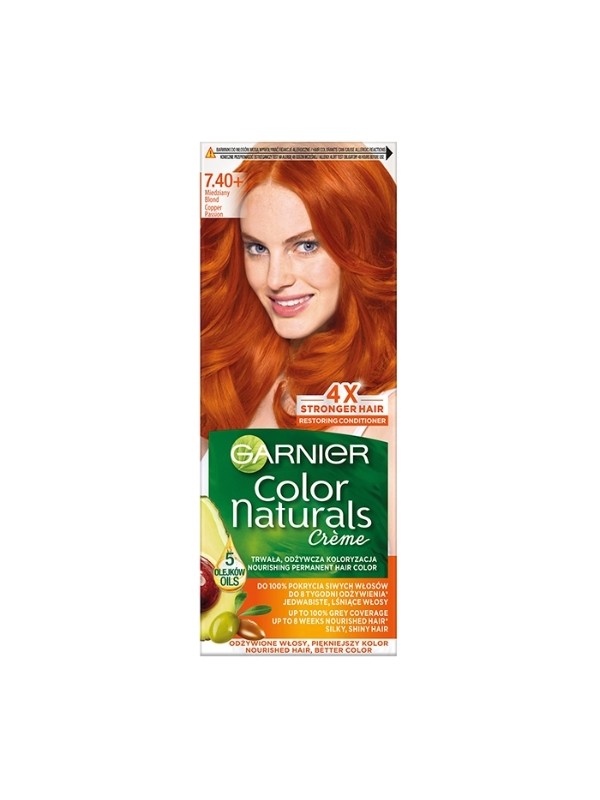 Garnier Color Naturals Hair dye /7.40/ Copper blond