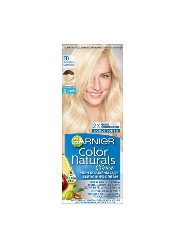 Garnier Color Naturals Farba do włosów E0 Rozjaśniacz Super blond