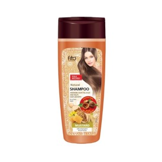 Fitocosmetics Hair growth activator shampoo Mustard with wheat germ oil and honey 270 ml