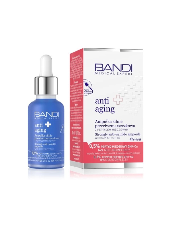 Bandi Medical Expert ANTI AGEING Сильно проти зморшок ампула з пептидом міді 30 мл