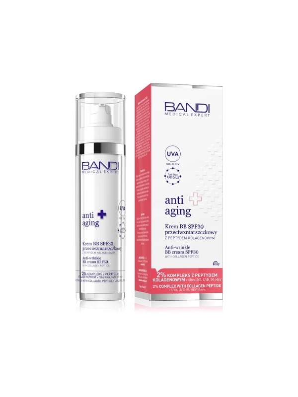 Bandi Medical Expert ANTI AGEING BB крем SPF30 проти зморшок з пептидом колагену 50 мл