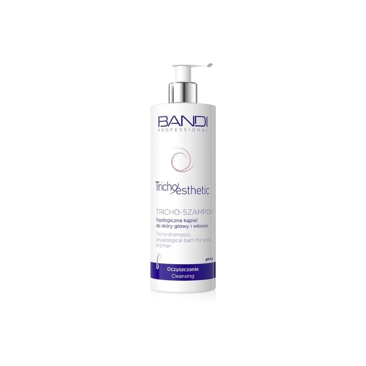 Фізіологічна ванна для шкіри голови та волосся Bandi Tricho Shampoo 400 мл