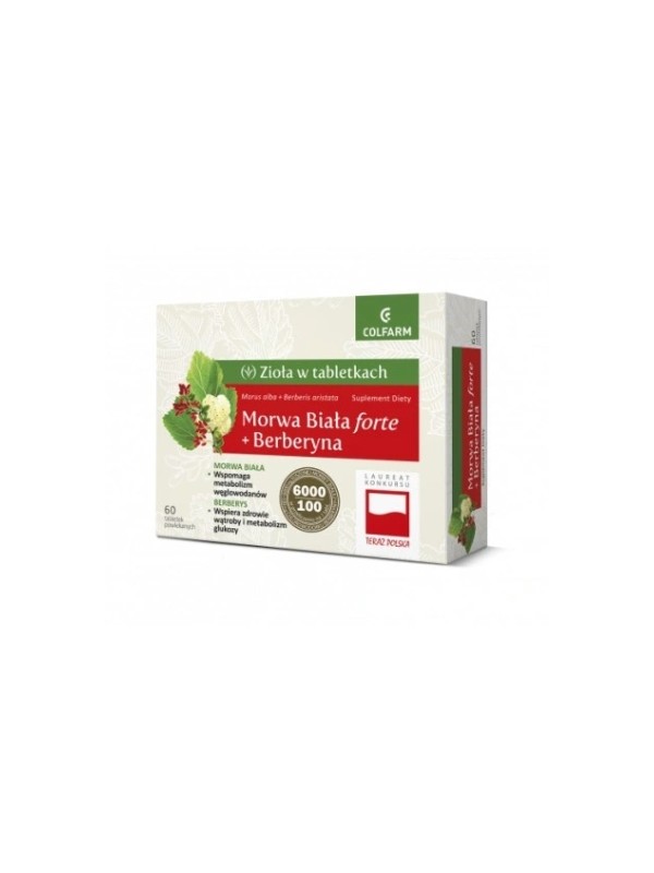 White Mulberry Forte + Berberin 60 Tabletten