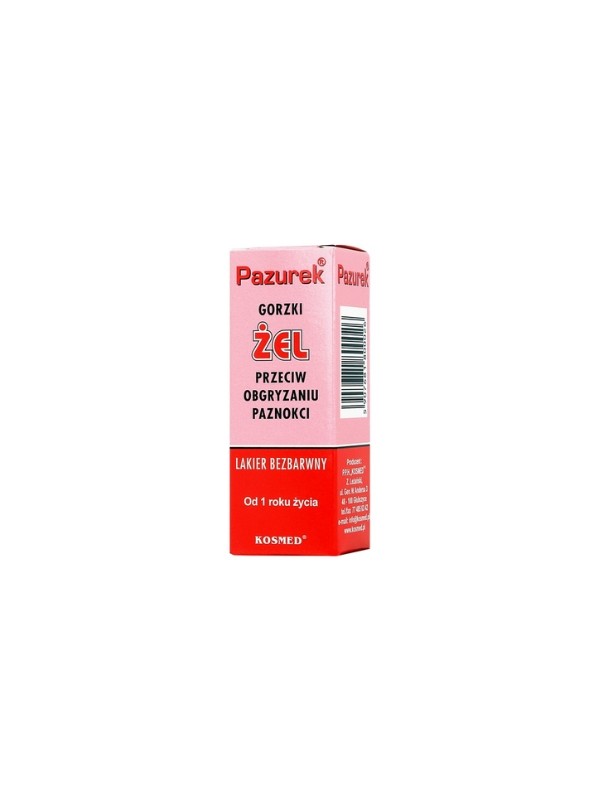 Pazurek Bitter Gel gegen Nägelkauen 10 ml