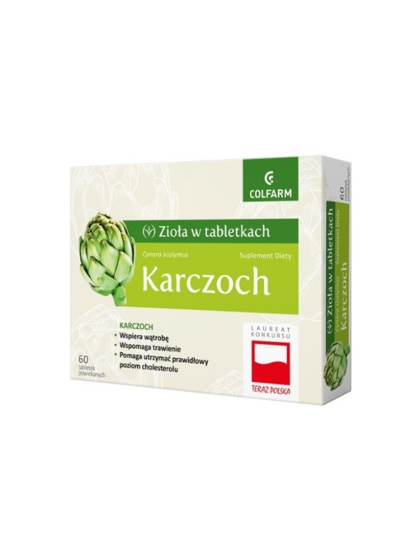 Karczoch 60 tabletek