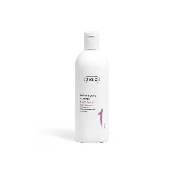 Ziaja Shampoing Hydratant à la Grenade 400 ml