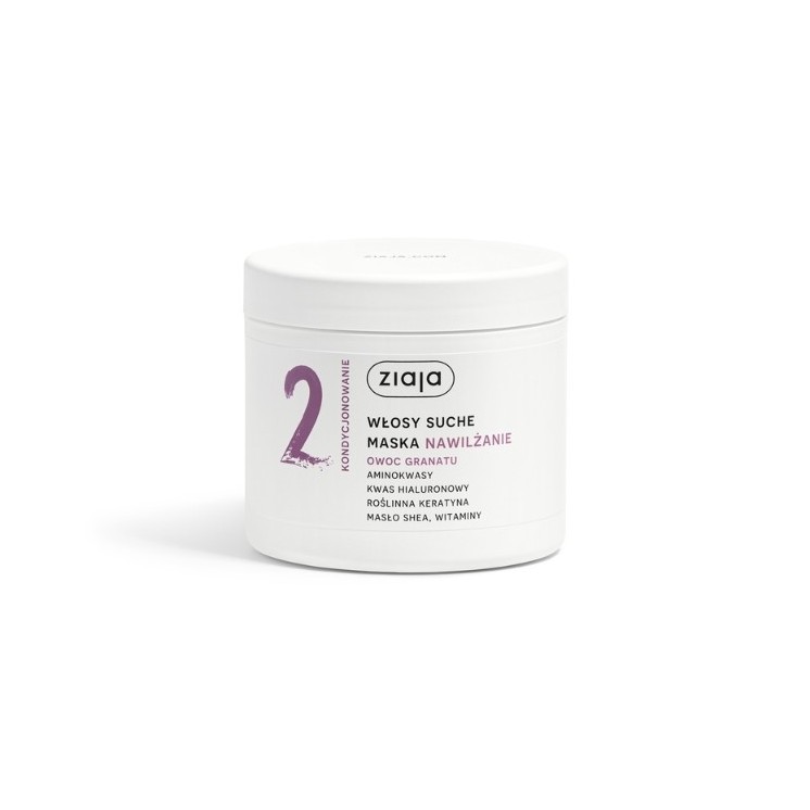 Masque capillaire hydratant à la grenade Ziaja 350 ml