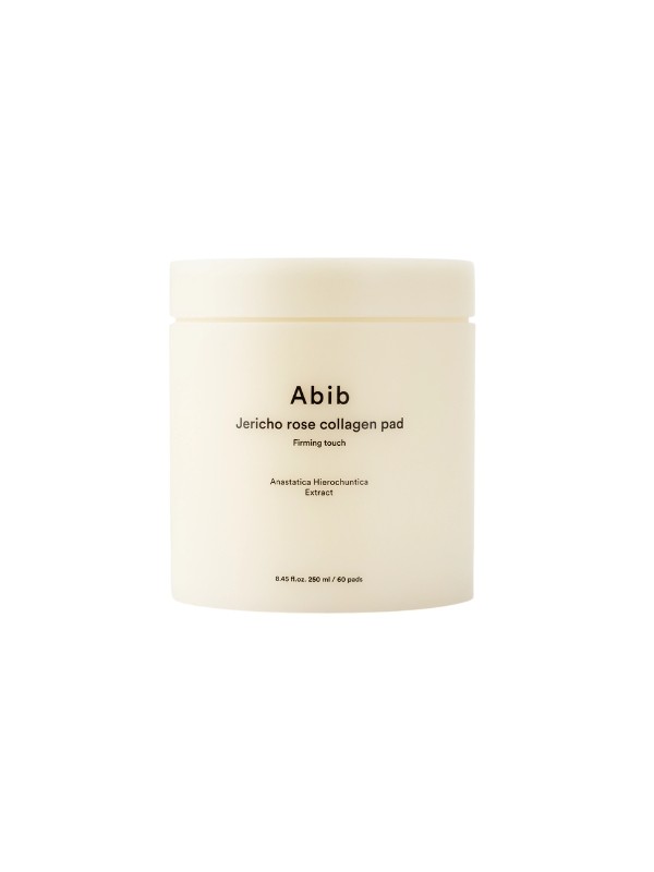 Abib Jericho Rose Collagen Pad Firming Touch Feuchtigkeitsspendende und straffende Gesichtspads 60 Stück