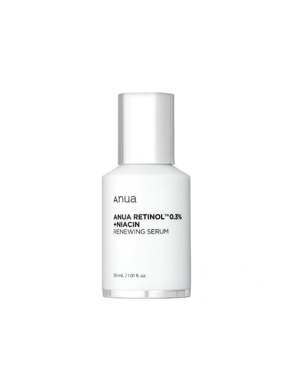 Anua Nano Retinol 0,3% + Niacine Renewing Serum Gladmakend en verhelderend serum met Retinol 30 ml