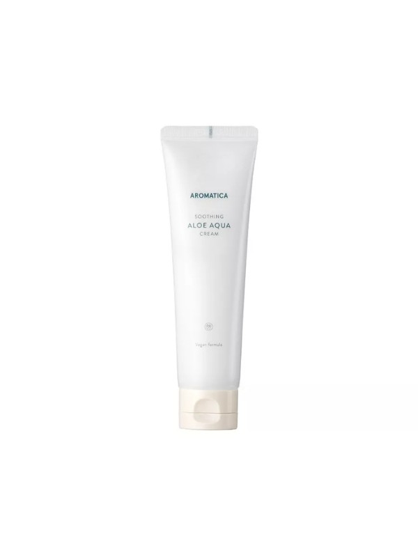 Aromatica Kalmerende Aloe Aqua Cream Natuurlijke vochtinbrengende gezichts- en lichaamscrème met aloë 150 g