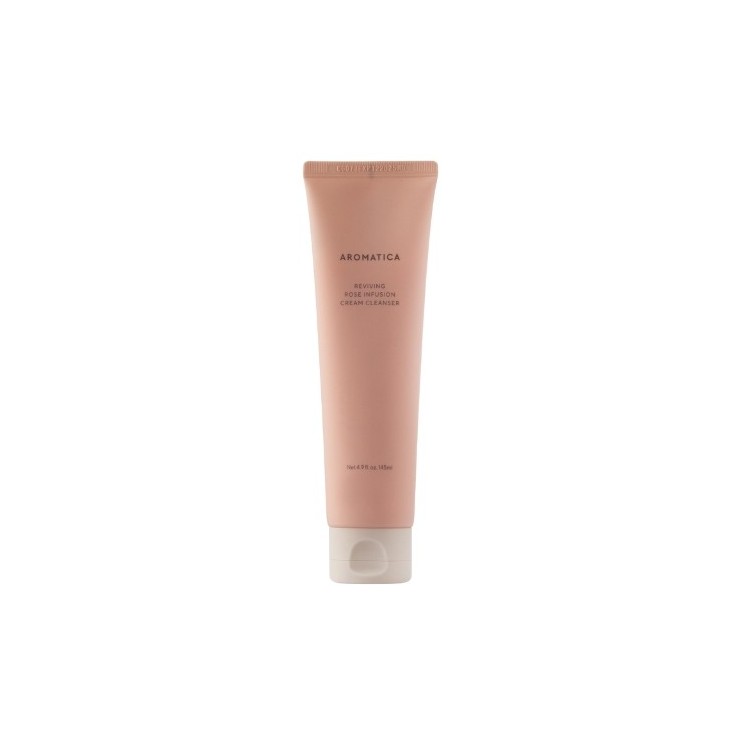 Освіжаючий Cream очисник Rose настоєм Aromatica 145 мл