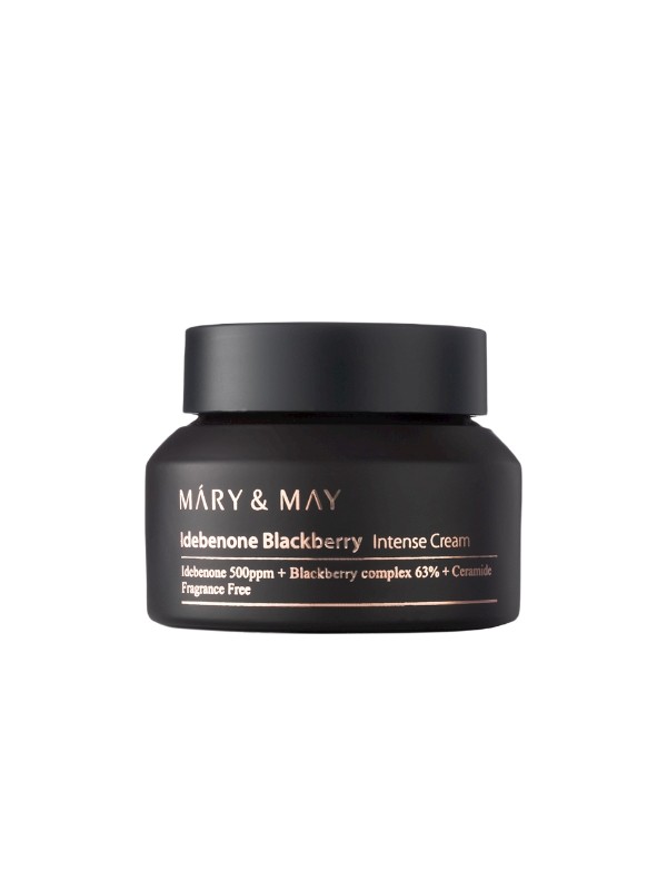 Mary&May Idebenone Blackberry Intense Cream Anti-Falten-Creme mit Idebenone 70 g