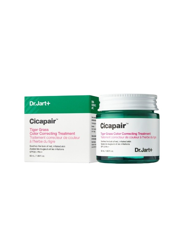 Dr.Jart+ Cicapair Tiger Grass Color Correcting Treatment Korygujący Krem do Twarzy 50 ml