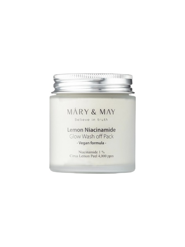 Mary&May Lemon Niacinamide Glow Wash off Pack Brightening Clay Mask 125 г