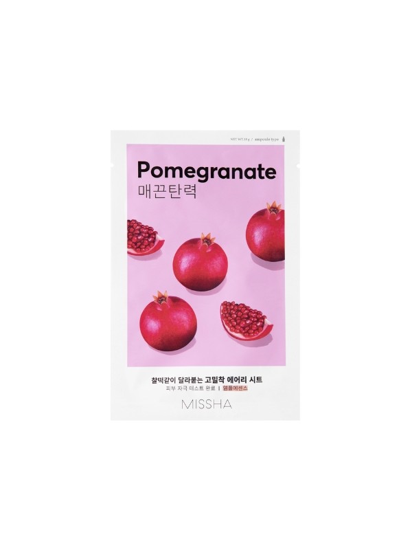 Missha Airy Fit Sheet Mask Pomegranate Firming Sheet Mask 19 г