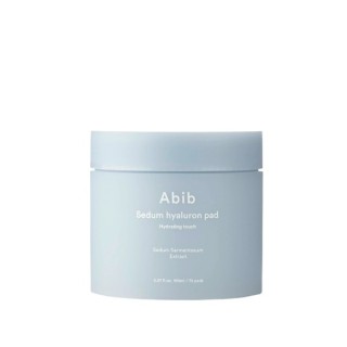 Abib Sedum Hyaluron Pad Hydrating Touch Feuchtigkeitsspendende Gesichtspads 75 Stück