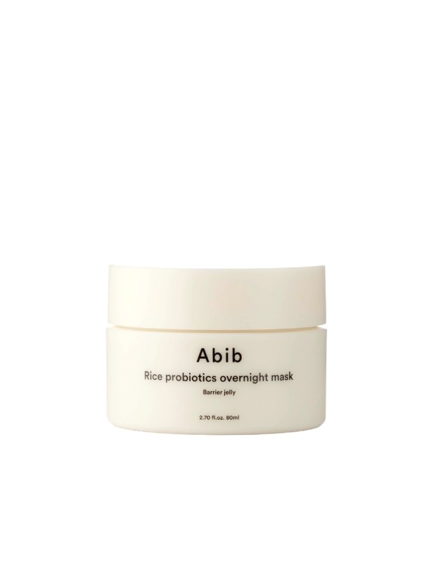 Abib Rice Probiotics Overnight Mask Barrier Jelly Overnight Mask met Rijst Probiotica 80 ml