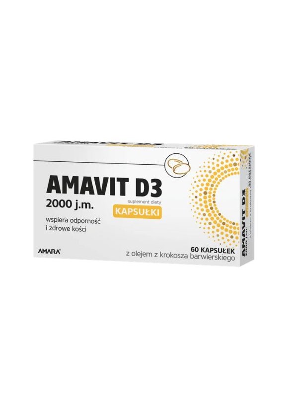 Amavit D3 MAX 4000 IE 60 tabletten