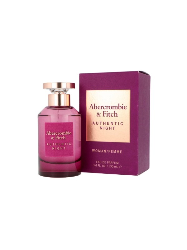 Abercrombie & Fitch Authentic Night Woman Eau de Parfum voor dames 100 ml