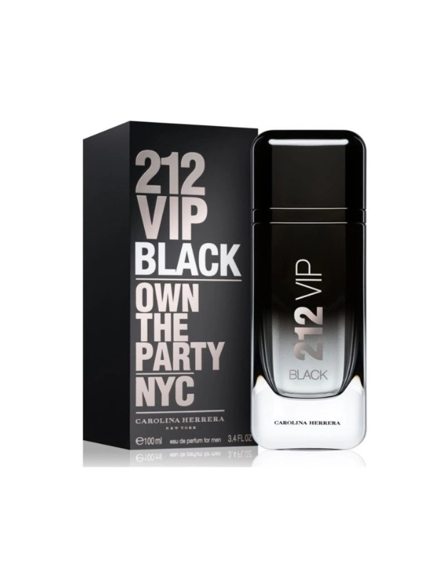 Carolina Herrera 212 VIP Black Men Eau de Parfum for Men 100 ml