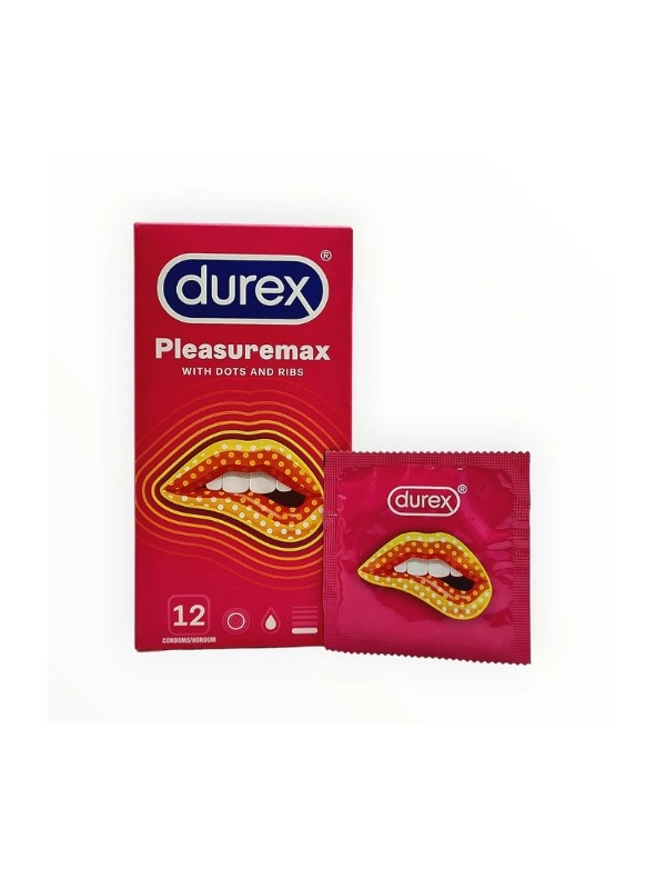 Durex Max Pleasure Fluted Kondome 12 Stück