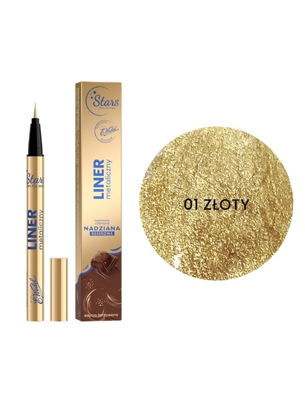 Stars from the stars Wedel Nadziana Metallic Eyeliner 01 gold 1.2G