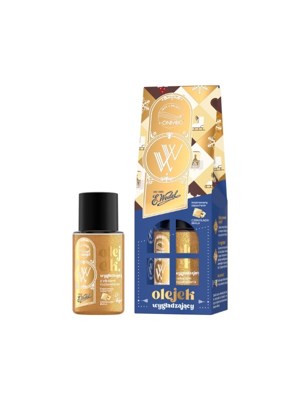 OnlyBio x Wedel Hair in Balance Olejek rozświetlający do włosów Czekolada Biała 20 ml