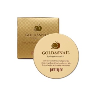 Petitfee Gold & Snail Hydro oogpads 60 stuks