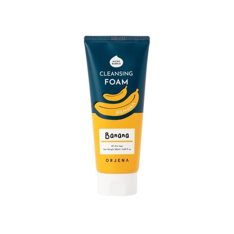 Orjena Cleansing Foam Banana Smile Day Cleansing пінка для обличчя 180 мл