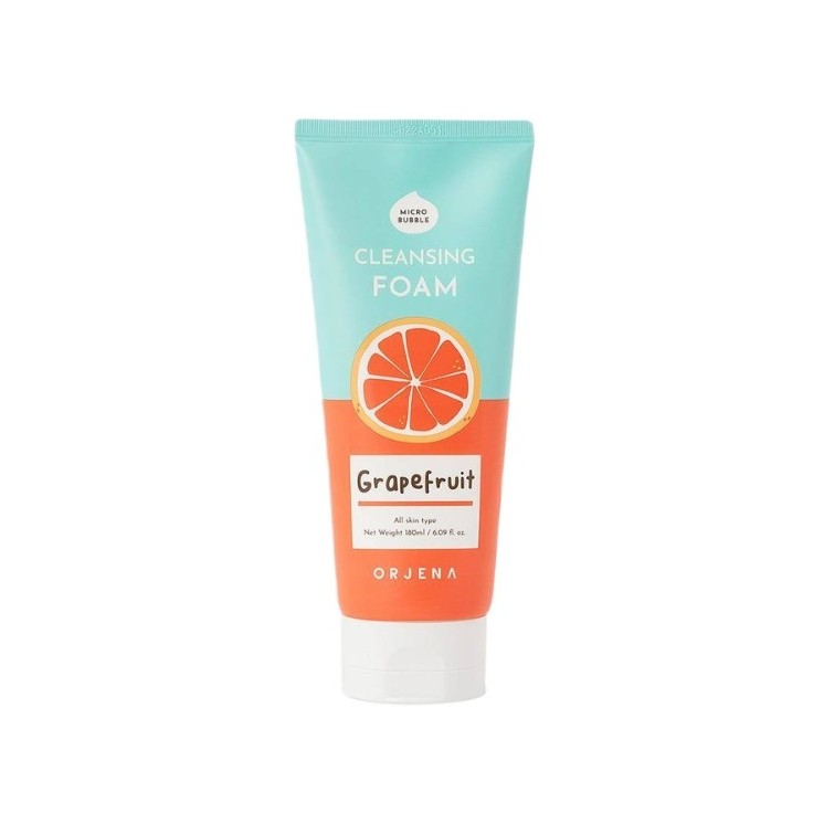 Orjena Cleansing Foam Grapefruit Smile Day очищаюча піна для обличчя 180 мл